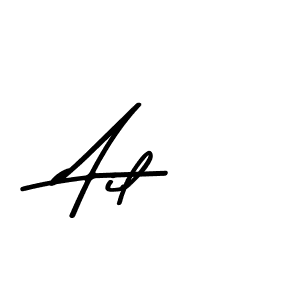 How to make Ail signature? Asem Kandis PERSONAL USE is a professional autograph style. Create handwritten signature for Ail name. Ail signature style 9 images and pictures png