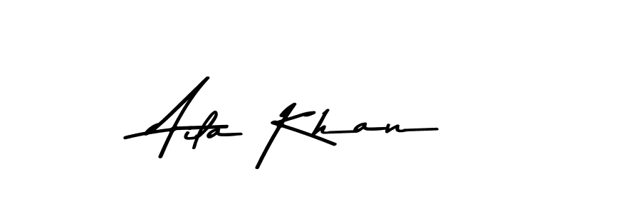 Make a beautiful signature design for name Aila Khan. Use this online signature maker to create a handwritten signature for free. Aila Khan signature style 9 images and pictures png