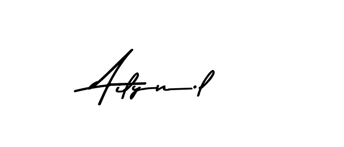 This is the best signature style for the Ailyn.l name. Also you like these signature font (Asem Kandis PERSONAL USE). Mix name signature. Ailyn.l signature style 9 images and pictures png