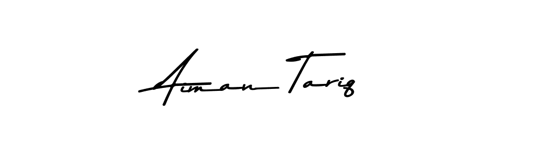 Make a beautiful signature design for name Aiman Tariq. Use this online signature maker to create a handwritten signature for free. Aiman Tariq signature style 9 images and pictures png