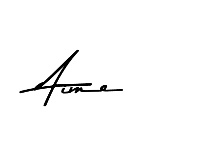 Aime stylish signature style. Best Handwritten Sign (Asem Kandis PERSONAL USE) for my name. Handwritten Signature Collection Ideas for my name Aime. Aime signature style 9 images and pictures png