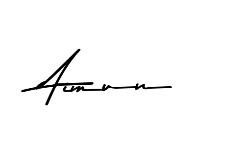 Here are the top 10 professional signature styles for the name Aimun. These are the best autograph styles you can use for your name. Aimun signature style 9 images and pictures png