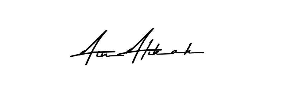 Make a beautiful signature design for name Ain Atikah. Use this online signature maker to create a handwritten signature for free. Ain Atikah signature style 9 images and pictures png
