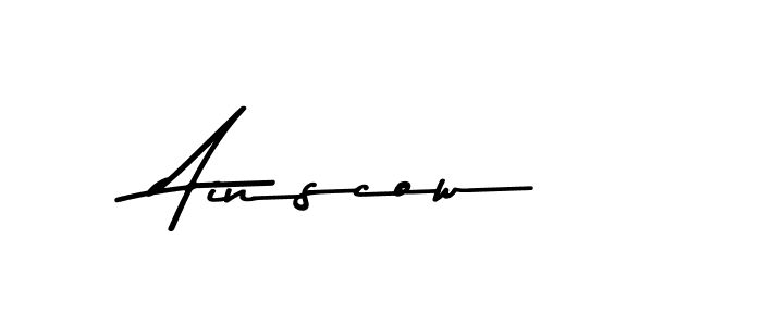 Make a beautiful signature design for name Ainscow. With this signature (Asem Kandis PERSONAL USE) style, you can create a handwritten signature for free. Ainscow signature style 9 images and pictures png