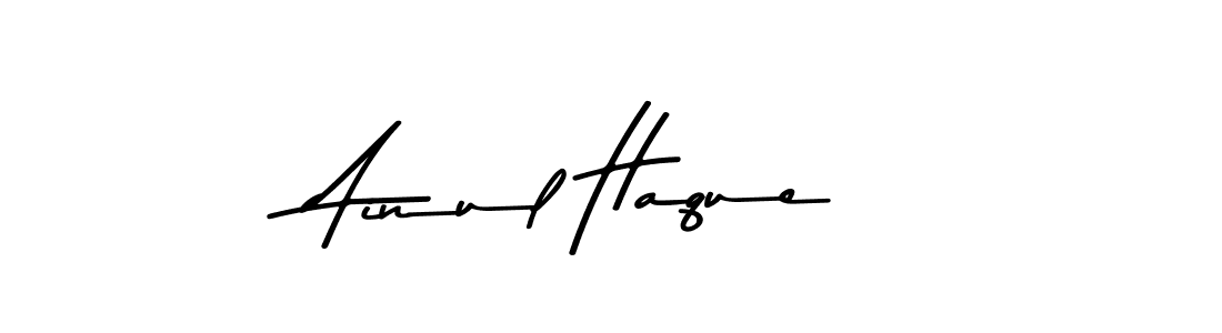 How to make Ainul Haque name signature. Use Asem Kandis PERSONAL USE style for creating short signs online. This is the latest handwritten sign. Ainul Haque signature style 9 images and pictures png