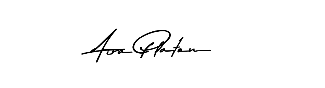 Use a signature maker to create a handwritten signature online. With this signature software, you can design (Asem Kandis PERSONAL USE) your own signature for name Aira Platon. Aira Platon signature style 9 images and pictures png