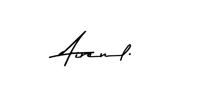 How to make Airenl. name signature. Use Asem Kandis PERSONAL USE style for creating short signs online. This is the latest handwritten sign. Airenl. signature style 9 images and pictures png