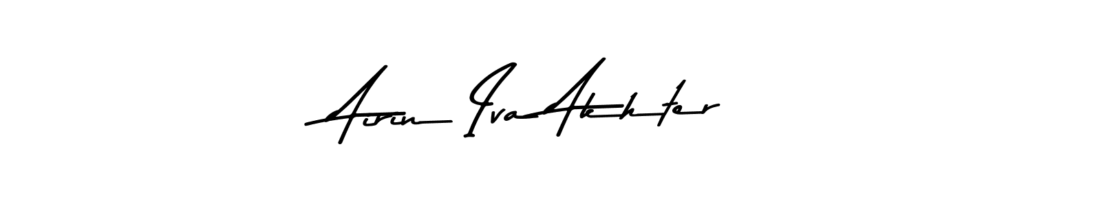 Also You can easily find your signature by using the search form. We will create Airin Iva Akhter name handwritten signature images for you free of cost using Asem Kandis PERSONAL USE sign style. Airin Iva Akhter signature style 9 images and pictures png