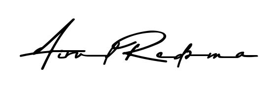 Discover how Airul Redzma looks in an executive cursive font (Asem Kandis PERSONAL USE). Perfect for legal documents, invoices, and certificates. Airul Redzma signature style 9 images and pictures png