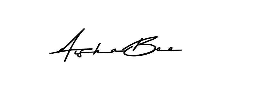 Here are the top 10 professional signature styles for the name Aisha Bee. These are the best autograph styles you can use for your name. Aisha Bee signature style 9 images and pictures png