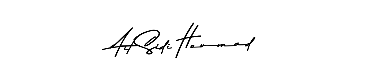 You can use this online signature creator to create a handwritten signature for the name Ait Sidi Houmad. This is the best online autograph maker. Ait Sidi Houmad signature style 9 images and pictures png