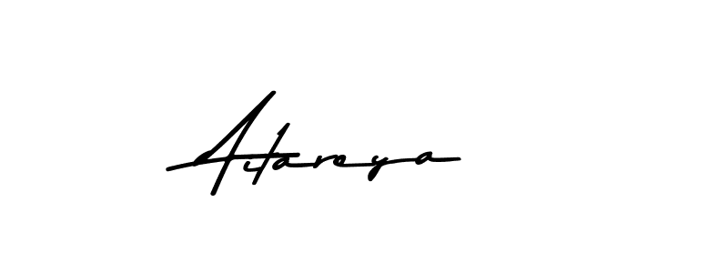 Use a signature maker to create a handwritten signature online. With this signature software, you can design (Asem Kandis PERSONAL USE) your own signature for name Aitareya. Aitareya signature style 9 images and pictures png