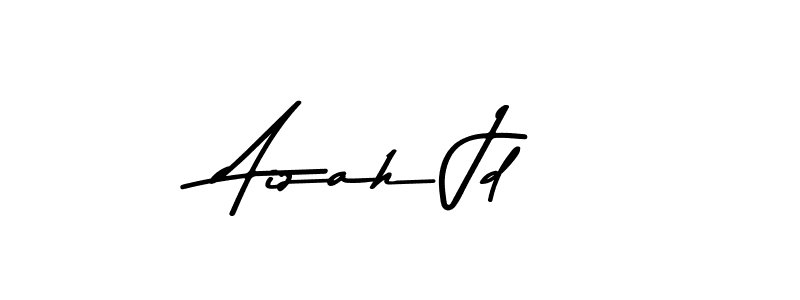 Similarly Asem Kandis PERSONAL USE is the best handwritten signature design. Signature creator online .You can use it as an online autograph creator for name Aizah Jd. Aizah Jd signature style 9 images and pictures png