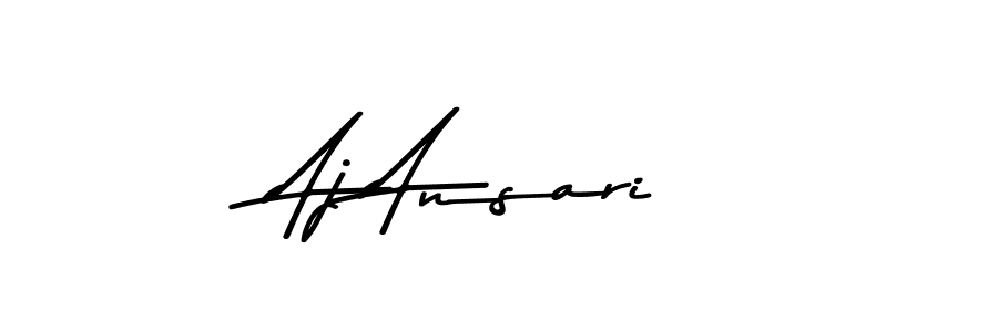Make a short Aj Ansari signature style. Manage your documents anywhere anytime using Asem Kandis PERSONAL USE. Create and add eSignatures, submit forms, share and send files easily. Aj Ansari signature style 9 images and pictures png
