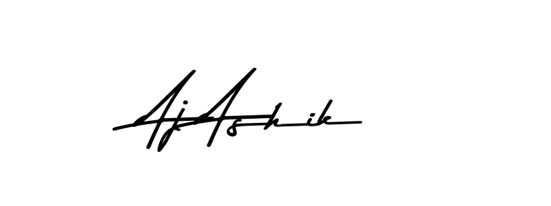 You can use this online signature creator to create a handwritten signature for the name Aj Ashik. This is the best online autograph maker. Aj Ashik signature style 9 images and pictures png