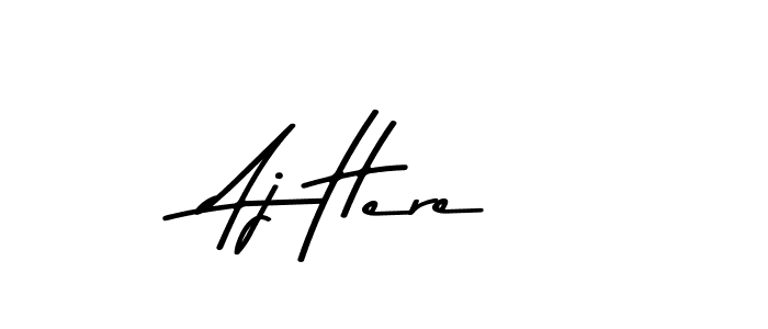 Make a beautiful signature design for name Aj Here. Use this online signature maker to create a handwritten signature for free. Aj Here signature style 9 images and pictures png