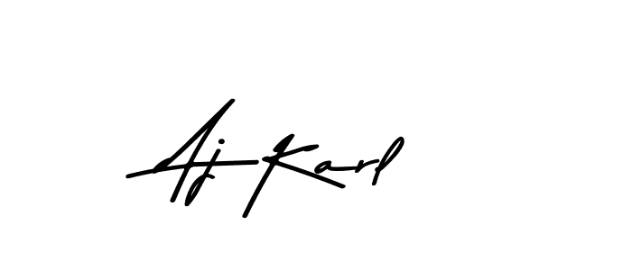 Make a beautiful signature design for name Aj Karl. With this signature (Asem Kandis PERSONAL USE) style, you can create a handwritten signature for free. Aj Karl signature style 9 images and pictures png