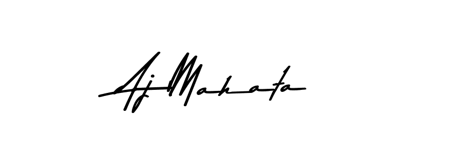 Also You can easily find your signature by using the search form. We will create Aj Mahata name handwritten signature images for you free of cost using Asem Kandis PERSONAL USE sign style. Aj Mahata signature style 9 images and pictures png