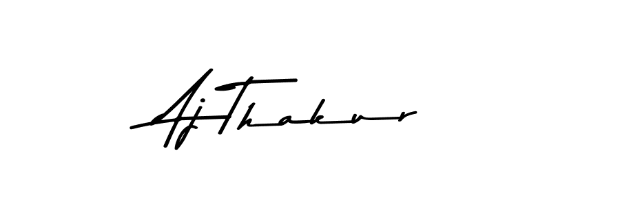 This is the best signature style for the Aj Thakur name. Also you like these signature font (Asem Kandis PERSONAL USE). Mix name signature. Aj Thakur signature style 9 images and pictures png