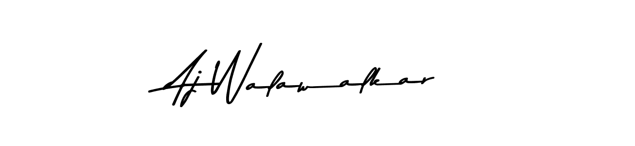 It looks lik you need a new signature style for name Aj Walawalkar. Design unique handwritten (Asem Kandis PERSONAL USE) signature with our free signature maker in just a few clicks. Aj Walawalkar signature style 9 images and pictures png