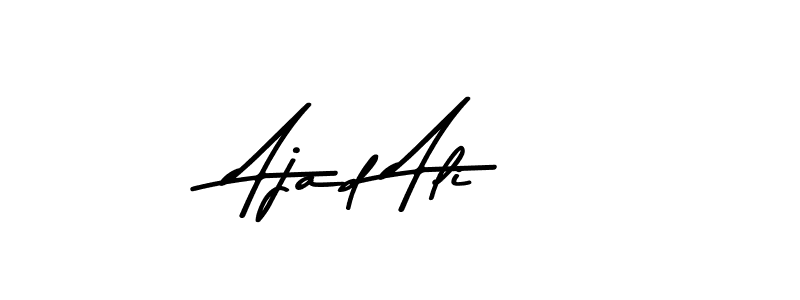 Here are the top 10 professional signature styles for the name Ajad Ali. These are the best autograph styles you can use for your name. Ajad Ali signature style 9 images and pictures png