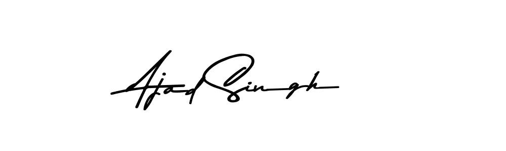 It looks lik you need a new signature style for name Ajad Singh. Design unique handwritten (Asem Kandis PERSONAL USE) signature with our free signature maker in just a few clicks. Ajad Singh signature style 9 images and pictures png
