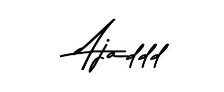 Use a signature maker to create a handwritten signature online. With this signature software, you can design (Asem Kandis PERSONAL USE) your own signature for name Ajaddd. Ajaddd signature style 9 images and pictures png