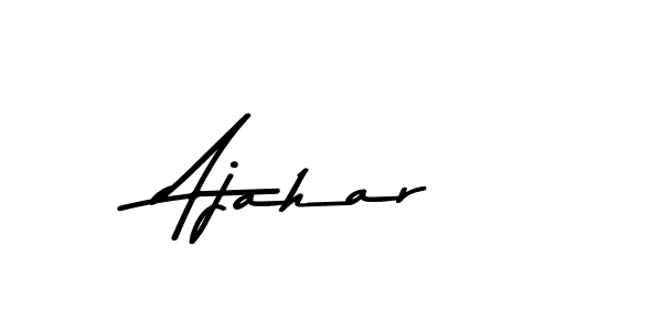 Asem Kandis PERSONAL USE is a professional signature style that is perfect for those who want to add a touch of class to their signature. It is also a great choice for those who want to make their signature more unique. Get Ajahar name to fancy signature for free. Ajahar signature style 9 images and pictures png