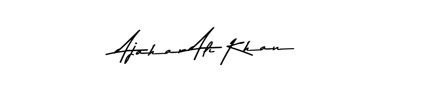 Make a beautiful signature design for name Ajahar Ali Khan. Use this online signature maker to create a handwritten signature for free. Ajahar Ali Khan signature style 9 images and pictures png
