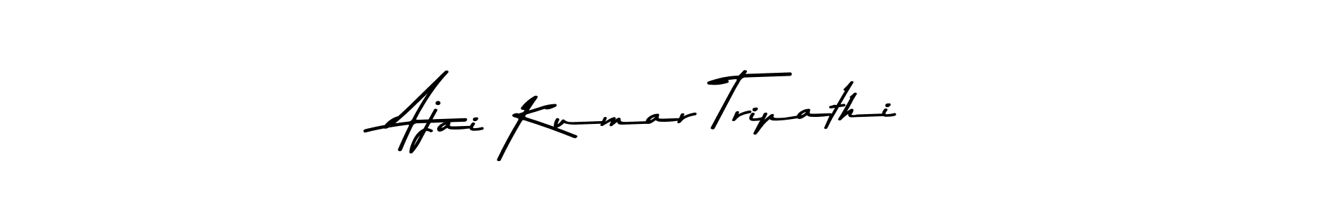 Design your own signature with our free online signature maker. With this signature software, you can create a handwritten (Asem Kandis PERSONAL USE) signature for name Ajai Kumar Tripathi. Ajai Kumar Tripathi signature style 9 images and pictures png