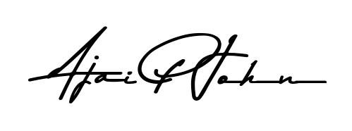 Asem Kandis PERSONAL USE is a professional signature style that is perfect for those who want to add a touch of class to their signature. Get Ajai P John name fancy signature for free. Ajai P John signature style 9 images and pictures png
