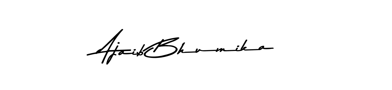 You can use this online signature creator to create a handwritten signature for the name Ajaib Bhumika. This is the best online autograph maker. Ajaib Bhumika signature style 9 images and pictures png