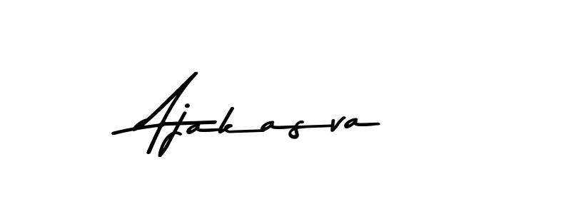 Use a signature maker to create a handwritten signature online. With this signature software, you can design (Asem Kandis PERSONAL USE) your own signature for name Ajakasva. Ajakasva signature style 9 images and pictures png