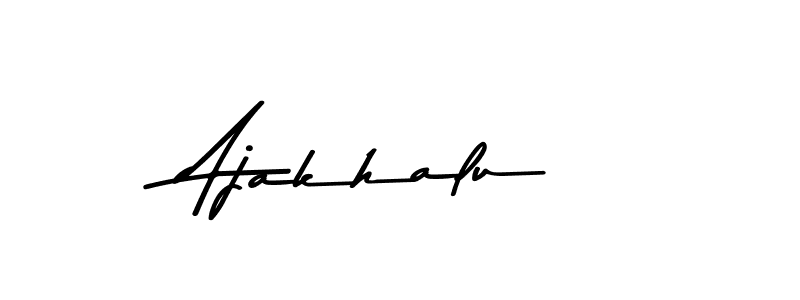 How to Draw Ajakhalu signature style? Asem Kandis PERSONAL USE is a latest design signature styles for name Ajakhalu. Ajakhalu signature style 9 images and pictures png