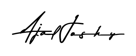 Discover the perfect balance of readability and style for Ajal Joshy with Asem Kandis PERSONAL USE font. Create your dream signature today. Ajal Joshy signature style 9 images and pictures png