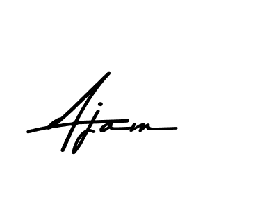 How to make Ajam signature? Asem Kandis PERSONAL USE is a professional autograph style. Create handwritten signature for Ajam name. Ajam signature style 9 images and pictures png