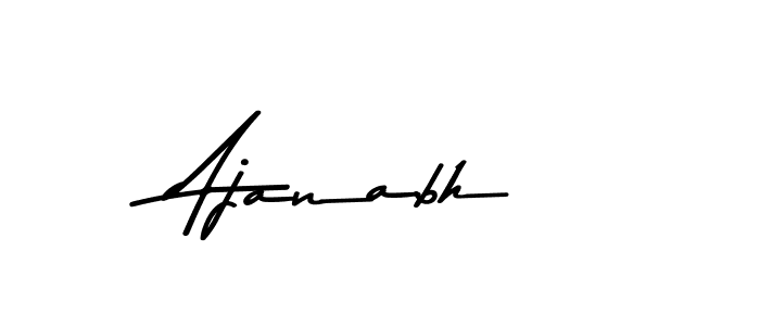 Also we have Ajanabh name is the best signature style. Create professional handwritten signature collection using Asem Kandis PERSONAL USE autograph style. Ajanabh signature style 9 images and pictures png