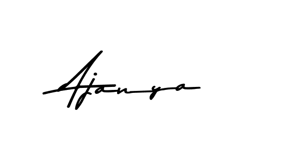 Ajanya stylish signature style. Best Handwritten Sign (Asem Kandis PERSONAL USE) for my name. Handwritten Signature Collection Ideas for my name Ajanya. Ajanya signature style 9 images and pictures png