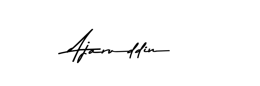 Make a beautiful signature design for name Ajaruddin. With this signature (Asem Kandis PERSONAL USE) style, you can create a handwritten signature for free. Ajaruddin signature style 9 images and pictures png