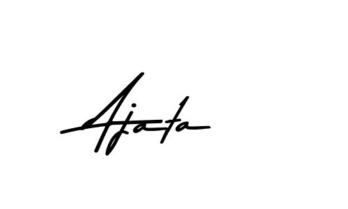 You should practise on your own different ways (Asem Kandis PERSONAL USE) to write your name (Ajata) in signature. don't let someone else do it for you. Ajata signature style 9 images and pictures png