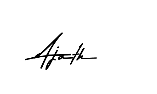 You should practise on your own different ways (Asem Kandis PERSONAL USE) to write your name (Ajath) in signature. don't let someone else do it for you. Ajath signature style 9 images and pictures png