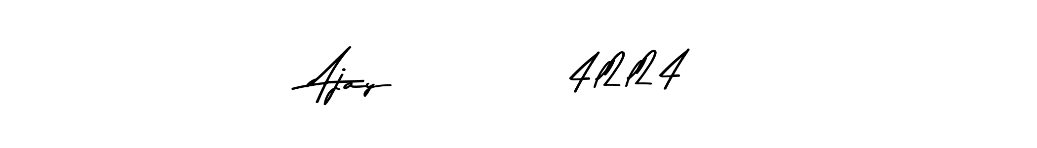 Similarly Asem Kandis PERSONAL USE is the best handwritten signature design. Signature creator online .You can use it as an online autograph creator for name Ajay           4l2l24. Ajay           4l2l24 signature style 9 images and pictures png