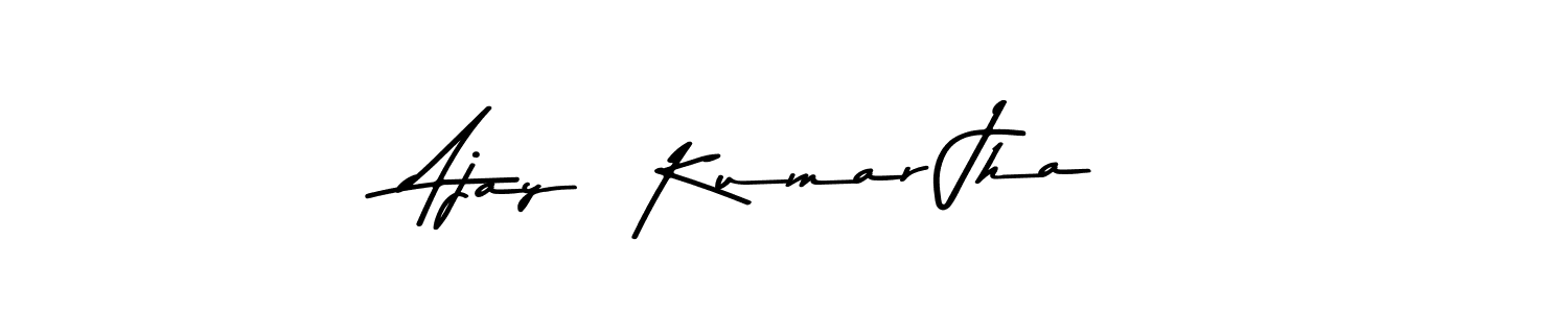 Design your own signature with our free online signature maker. With this signature software, you can create a handwritten (Asem Kandis PERSONAL USE) signature for name Ajay  Kumar Jha. Ajay  Kumar Jha signature style 9 images and pictures png
