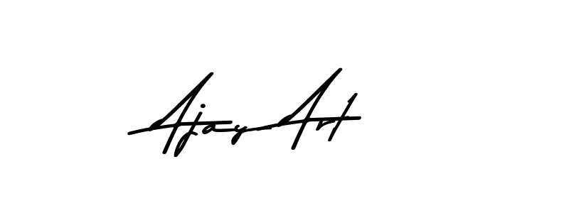 You should practise on your own different ways (Asem Kandis PERSONAL USE) to write your name (Ajay Art) in signature. don't let someone else do it for you. Ajay Art signature style 9 images and pictures png
