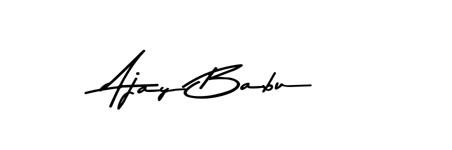 Ajay Babu stylish signature style. Best Handwritten Sign (Asem Kandis PERSONAL USE) for my name. Handwritten Signature Collection Ideas for my name Ajay Babu. Ajay Babu signature style 9 images and pictures png