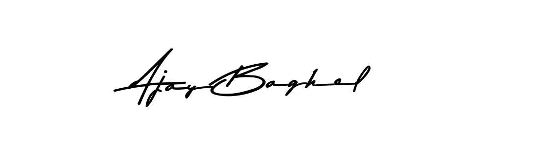 Ajay Baghel stylish signature style. Best Handwritten Sign (Asem Kandis PERSONAL USE) for my name. Handwritten Signature Collection Ideas for my name Ajay Baghel. Ajay Baghel signature style 9 images and pictures png