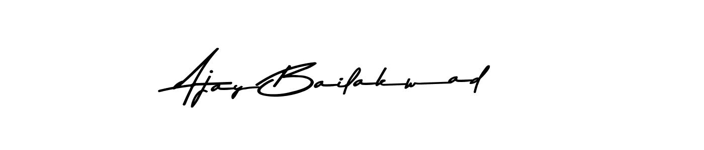 It looks lik you need a new signature style for name Ajay Bailakwad. Design unique handwritten (Asem Kandis PERSONAL USE) signature with our free signature maker in just a few clicks. Ajay Bailakwad signature style 9 images and pictures png