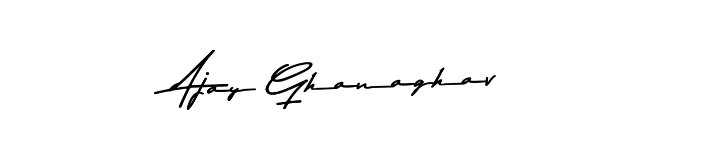 if you are searching for the best signature style for your name Ajay Ghanaghav. so please give up your signature search. here we have designed multiple signature styles  using Asem Kandis PERSONAL USE. Ajay Ghanaghav signature style 9 images and pictures png