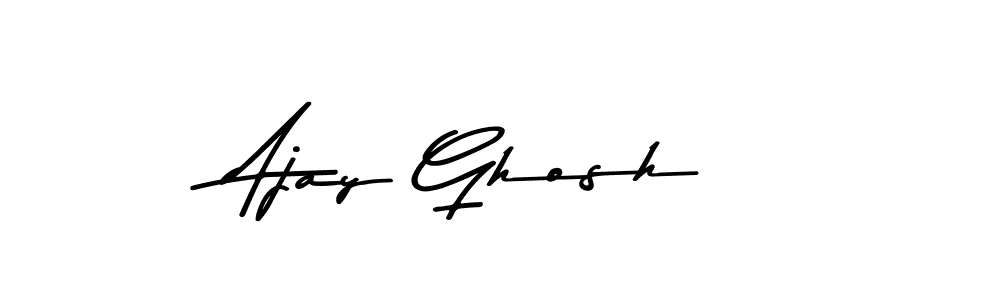 Design your own signature with our free online signature maker. With this signature software, you can create a handwritten (Asem Kandis PERSONAL USE) signature for name Ajay Ghosh. Ajay Ghosh signature style 9 images and pictures png