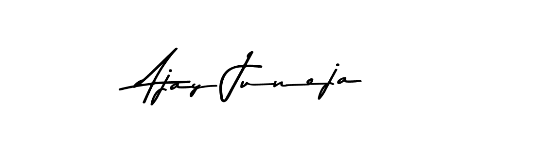 Make a beautiful signature design for name Ajay Juneja. Use this online signature maker to create a handwritten signature for free. Ajay Juneja signature style 9 images and pictures png